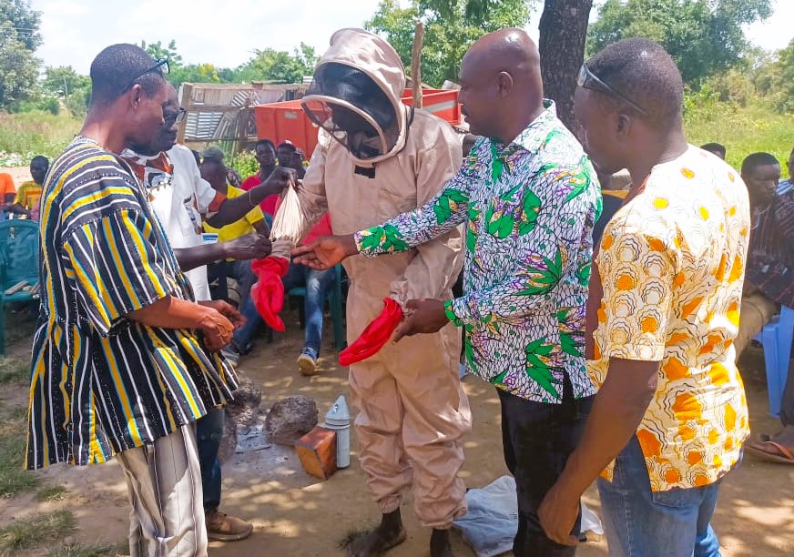 training workshop on Beekeeping, Grasscutter and Rabbit Farming