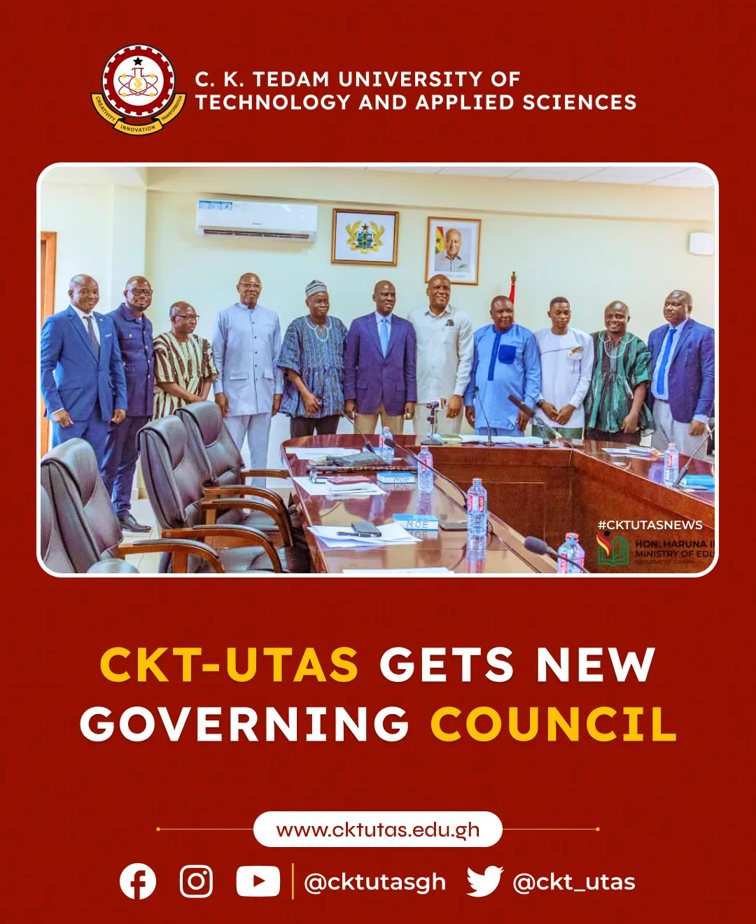 CKT-UTAS NEW COUNCIL